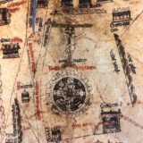 Detail of Jerusalem on the Hereford Mappa Mundi