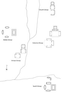 Mitla Site Map