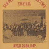 1972 Jazz Fest poster, Hogan Archive Poster File, Tulane University Special Collections.