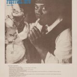1976 Jazz Fest poster, version 2, Sue Hall collection HJA-090, Tulane University Special Collections.