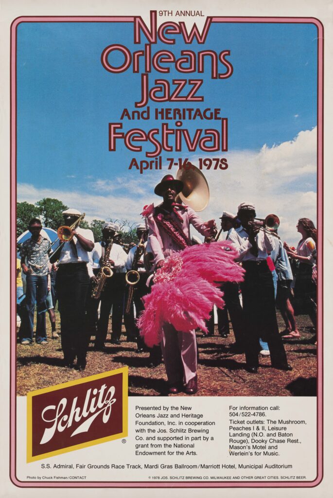 1978 Jazz Fest poster, Hogan Archive Poster File, Tulane University Special Collections.