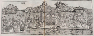 Map of Venice from Liber chronicarum, or the Nuremberg Chronicle