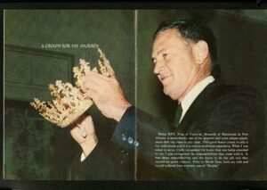 Rex Carnival Krewe 1966 Pamphlet "The Jahncke Journal"