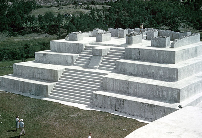 Structure 6 after restoration