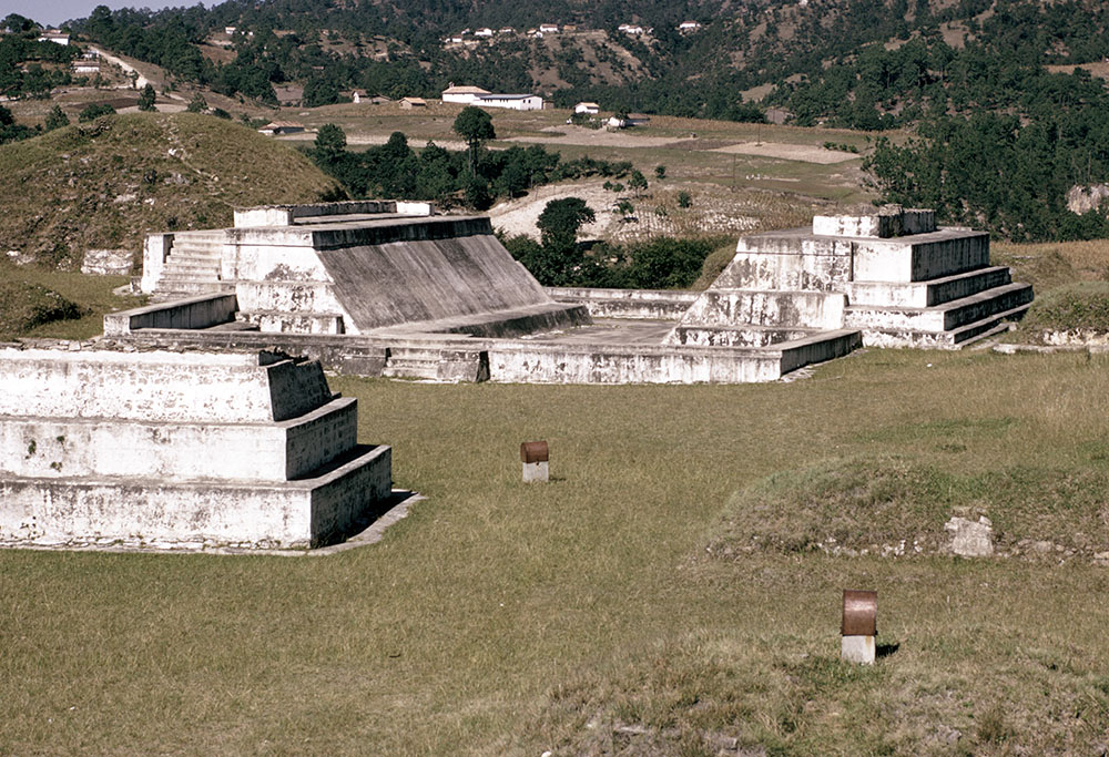 Restored ballcourt