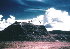 Beginning of excavation