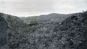Unrestored ballcourt
