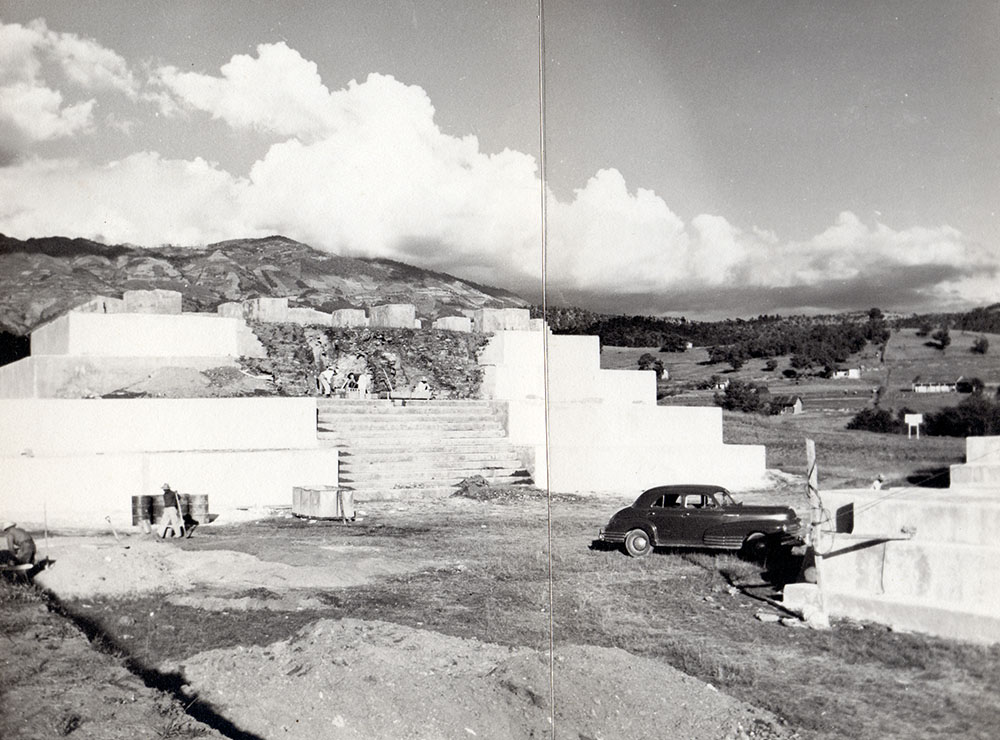 Structure 6 partially restored
