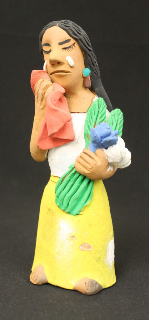 Weeping woman