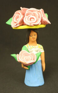 Woman with flowers part 1