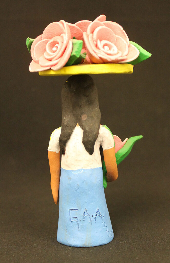 Woman with flowers part 2