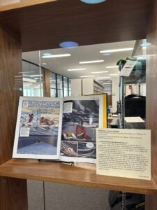 Photograph of the exhibit opening