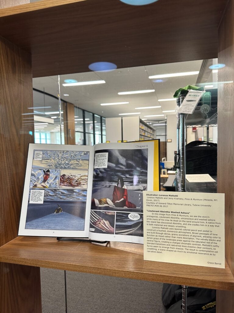 Photograph of the exhibit opening