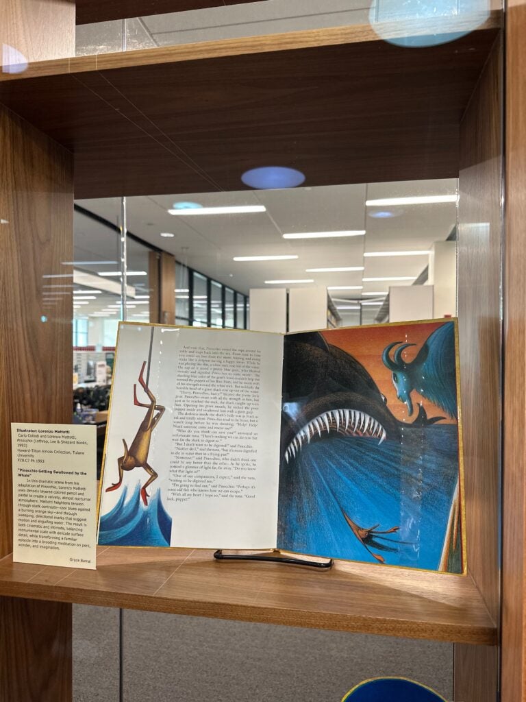 Photograph of the exhibit opening