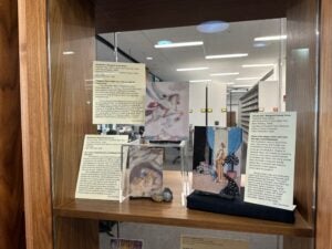 Photograph of the exhibit opening