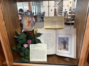 Photograph of the exhibit opening