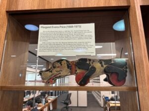 Photograph of the exhibit opening